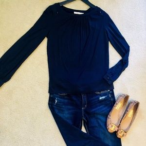 Tory Burch Ashlee Blouse - 100% Silk